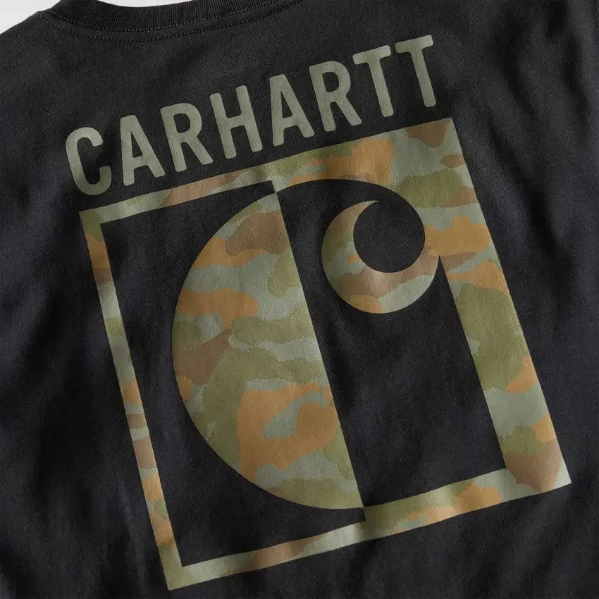 Men's Irvine Relaxed Fit Camo Graphic T-Shirt