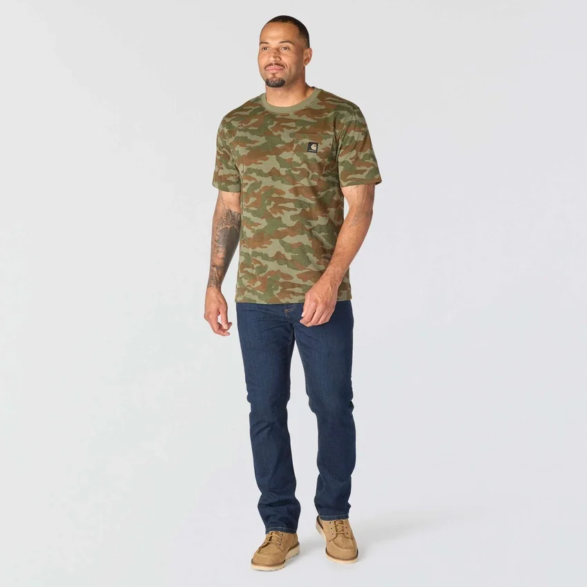 Men's Irvine Relaxed Fit Camo T-Shirt