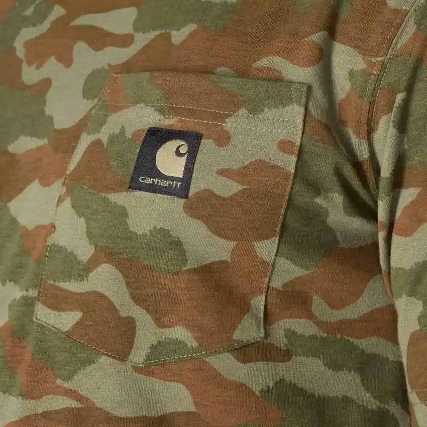 Men's Irvine Relaxed Fit Camo T-Shirt
