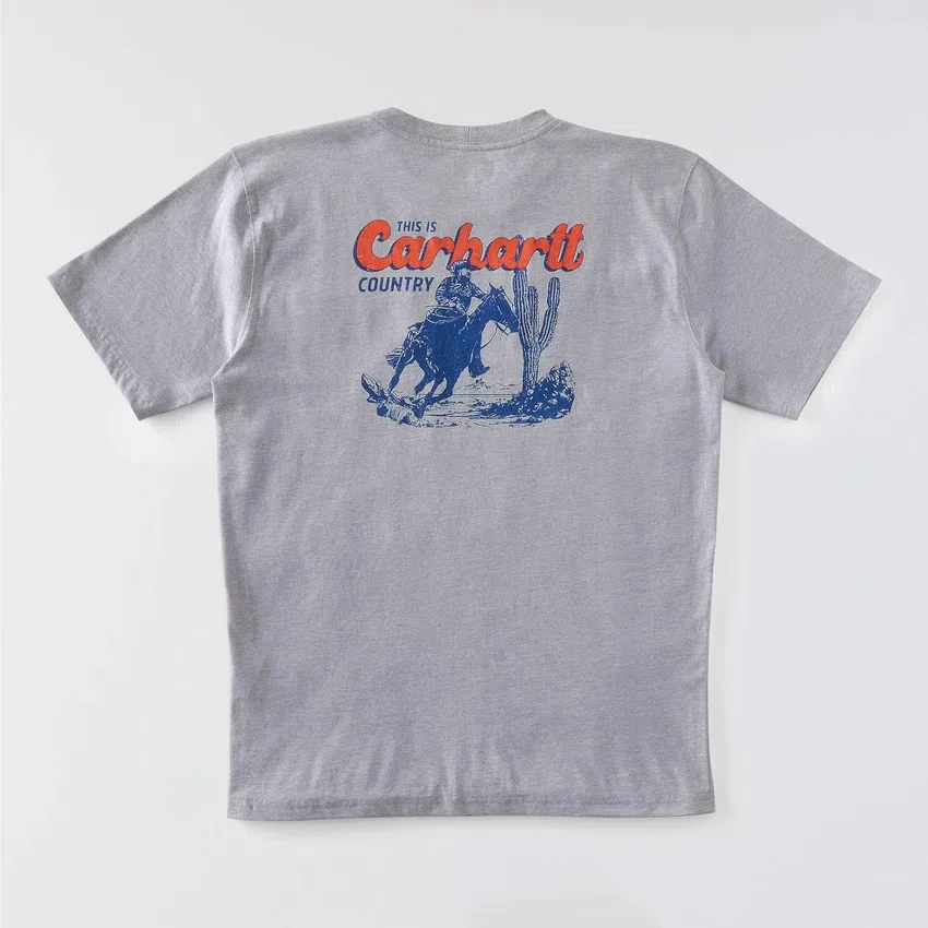 Men's Irvine Relaxed Fit Horse Graphic T-Shirt