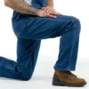 Men's Loose Fit Denim Overalls