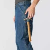 Men's Loose Straight Work Jeans