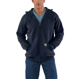 Men's Marquette Loose Fit Full Zip Hooded Sweatshirt