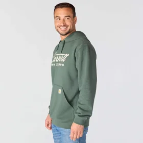 Men’s Marquette Shamrock Graphic Hoodie – St Patrick’s Day Sweatshirt