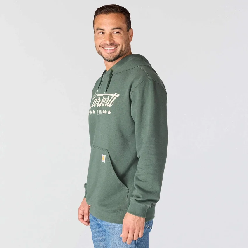 Men's Marquette Shamrock Graphic Hoodie - St Patrick's Day Sweatshirt