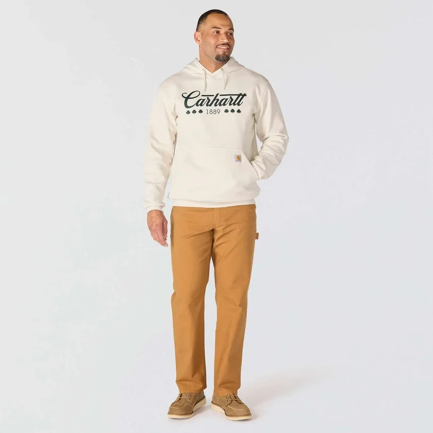 Men's Marquette Shamrock Graphic Hoodie - St Patrick's Day Sweatshirt