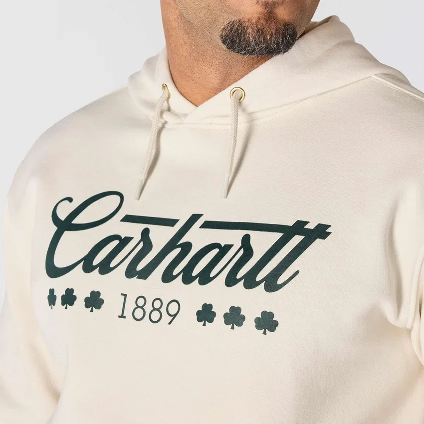Men's Marquette Shamrock Graphic Hoodie - St Patrick's Day Sweatshirt