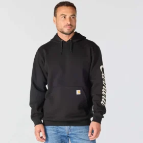 Men’s Marquette Shamrock Script Graphic Hoodie – St Patrick’s Day Sweatshirt