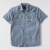 Men's Montana Bozeman Relaxed Fit Short Sleeve Plaid Shirt
