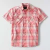 Men's Montana Bozeman Relaxed Fit Short Sleeve Plaid Shirt