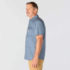 Men’s Montana Bozeman Relaxed Fit Short Sleeve Plaid Shirt