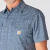Men's Montana Bozeman Relaxed Fit Short Sleeve Plaid Shirt