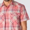 Men's Montana Bozeman Relaxed Fit Short Sleeve Plaid Shirt