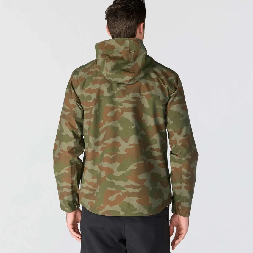 Men's Monterey Lightweight Packable Waterproof Rain Jacket: Storm Defender Jacket