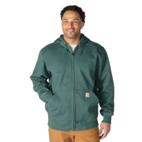 Men's Paxton Water Repellent Heavyweight Full-Zip Hoodie - Carhartt Rain Defender Hoodies