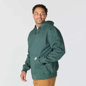 Men’s Paxton Water Repellent Heavyweight Full-Zip Hoodie – Carhartt Rain Defender Hoodies