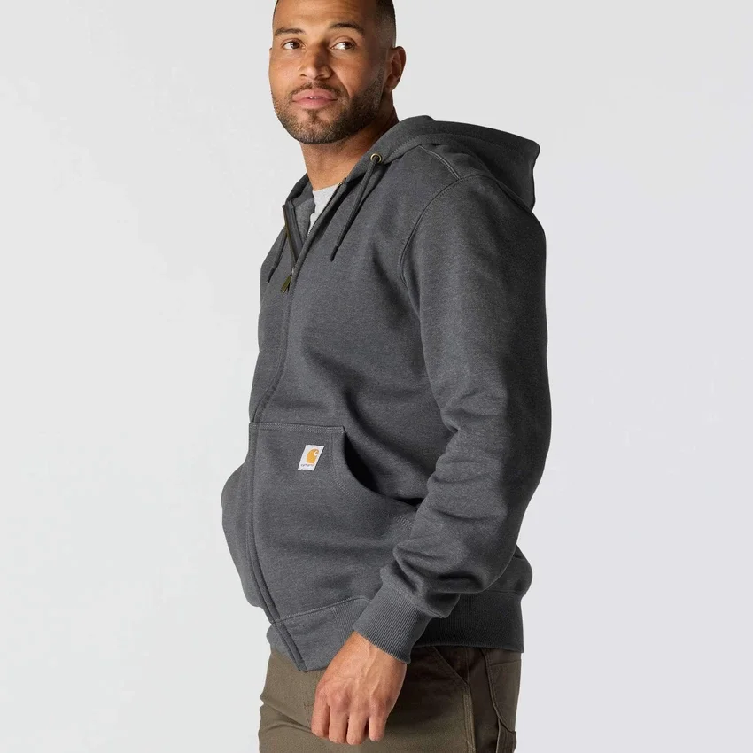 Men's Paxton Water Repellent Heavyweight Full-Zip Hoodie - Carhartt Rain Defender Hoodies