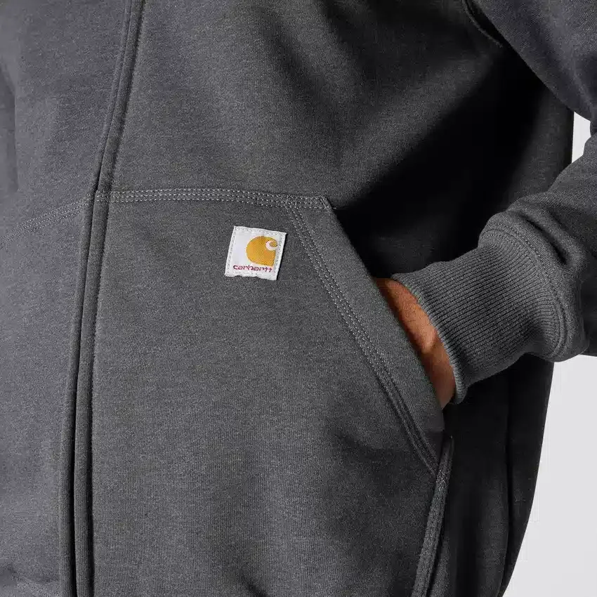 Men's Paxton Water Repellent Heavyweight Full-Zip Hoodie - Carhartt Rain Defender Hoodies