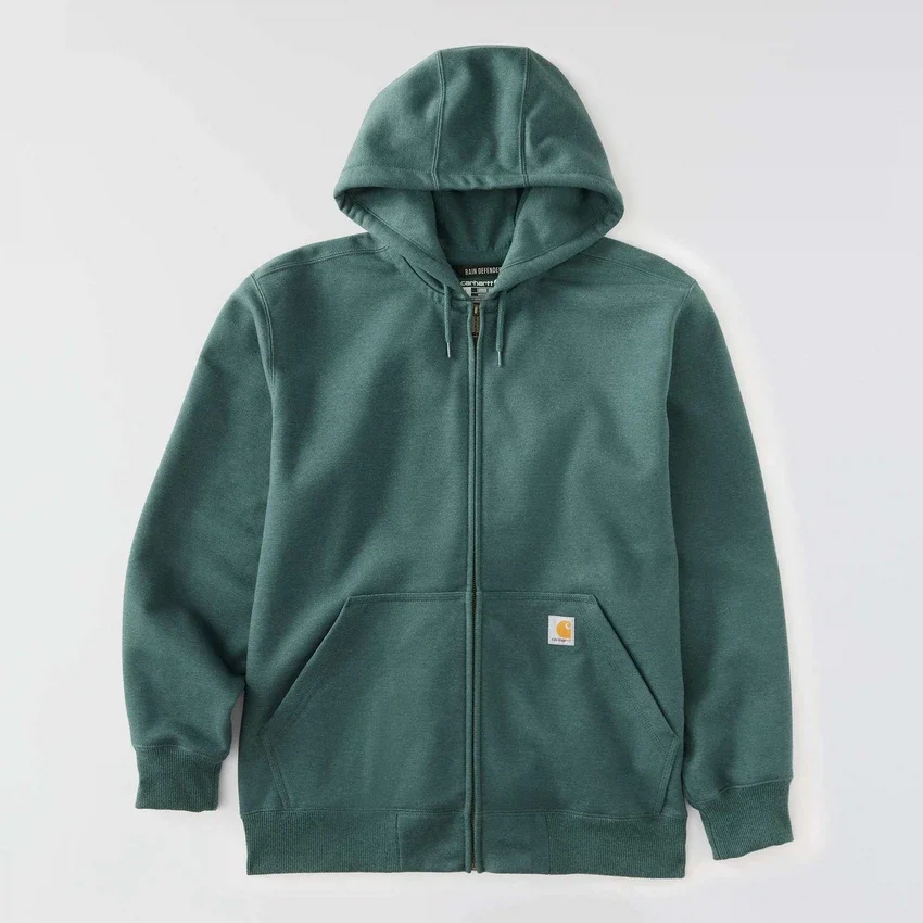 Men's Paxton Water Repellent Heavyweight Full-Zip Hoodie - Carhartt Rain Defender Hoodies