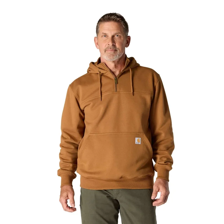 Men's Paxton Water Repellent Heavyweight Quarter Zip Hoodie - Carhartt Rain Defender Hoodies
