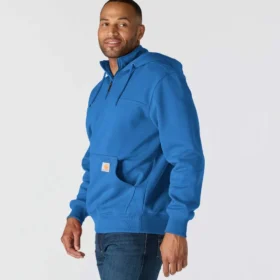Men’s Paxton Water Repellent Heavyweight Quarter Zip Hoodie – Carhartt Rain Defender Hoodies