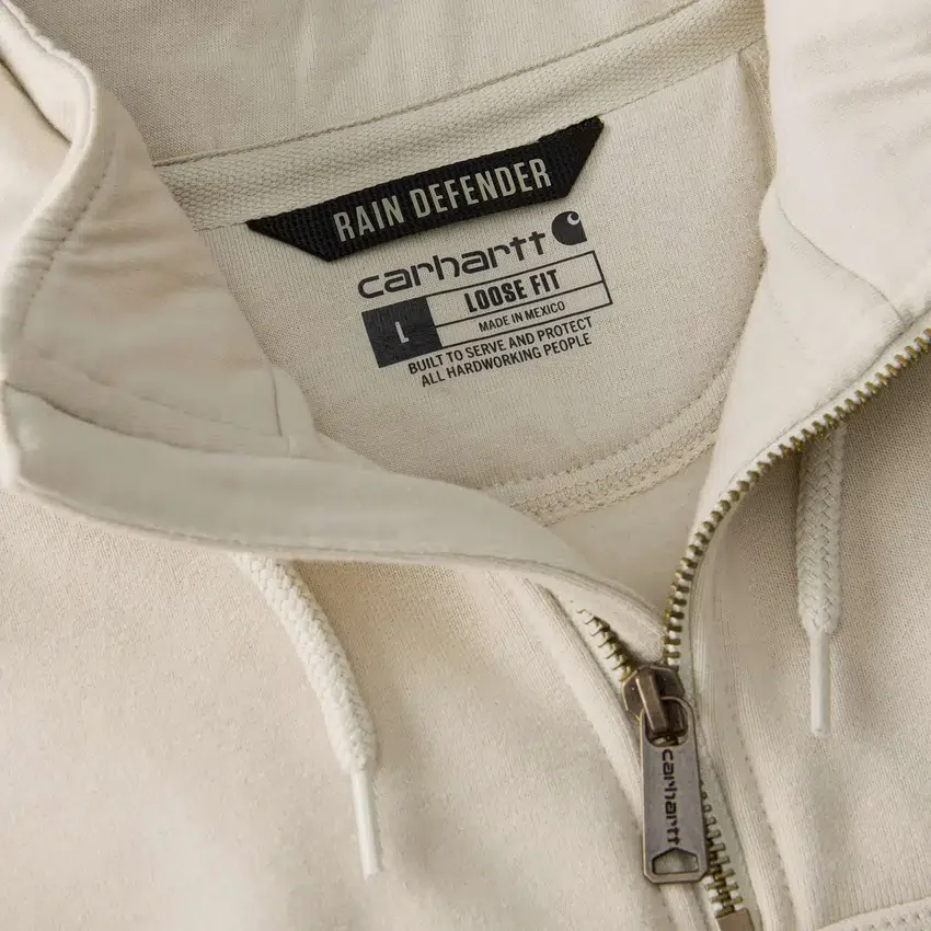 Men's Paxton Water Repellent Heavyweight Quarter Zip Hoodie - Carhartt Rain Defender Hoodies