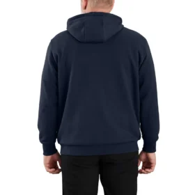 Men’s Paxton Water Repellent Thermal-Lined Full Zip Hooded Sweatshirt – Carhartt Rain Defender Hoodies