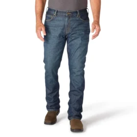 Men's Relaxed Bootcut Rugged Flex Work Jeans