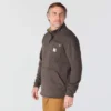 Men's Relaxed Fit Quarter Zip Fleece Pullover