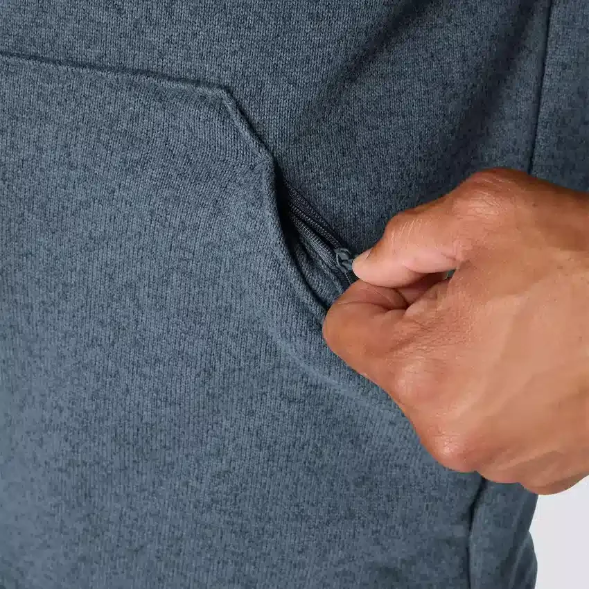 Men's Relaxed Fit Quarter Zip Fleece Pullover