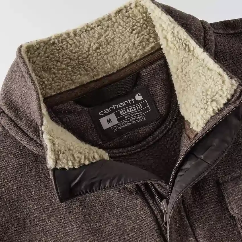 Men's Relaxed Fit Quarter Zip Fleece Pullover