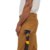 Men's Relaxed Straight Fit Rugged Flex Duck Double-Knee Work Pants