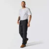 Men's Relaxed Straight Fit Rugged Flex Duck Double-Knee Work Pants