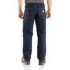 Men's Relaxed Straight Rugged Flex Double-Knee Work Jeans