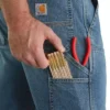 Men's Relaxed Straight Rugged Flex Double-Knee Work Jeans