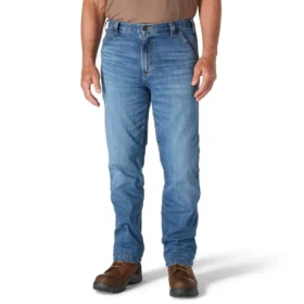Men's Relaxed Straight Rugged Flex Work Jeans