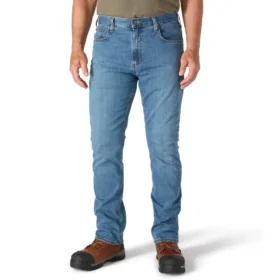 Men's Relaxed Straight Rugged Flex Work Jeans