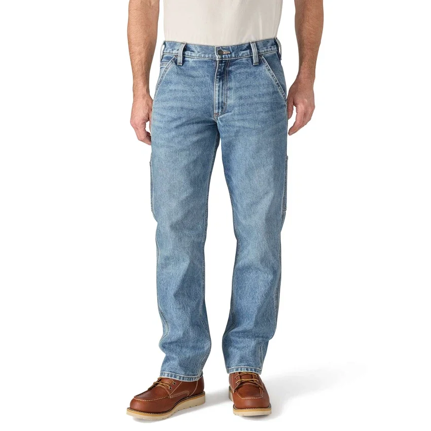 Men's Relaxed Straight Rugged Flex Work Jeans