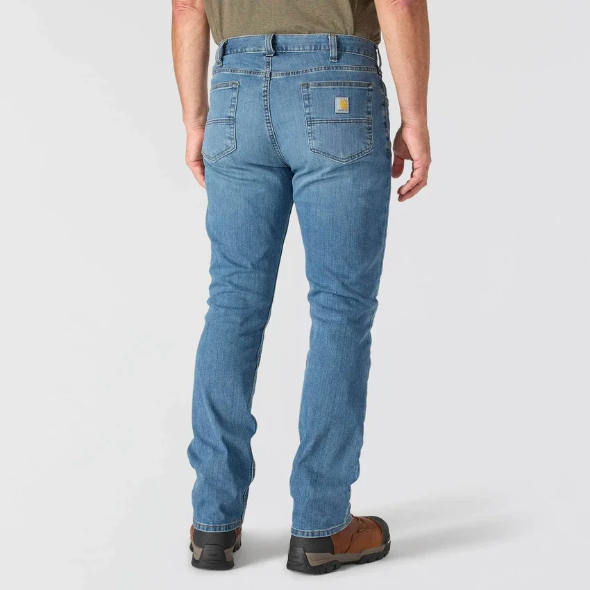 Men's Relaxed Straight Rugged Flex Work Jeans