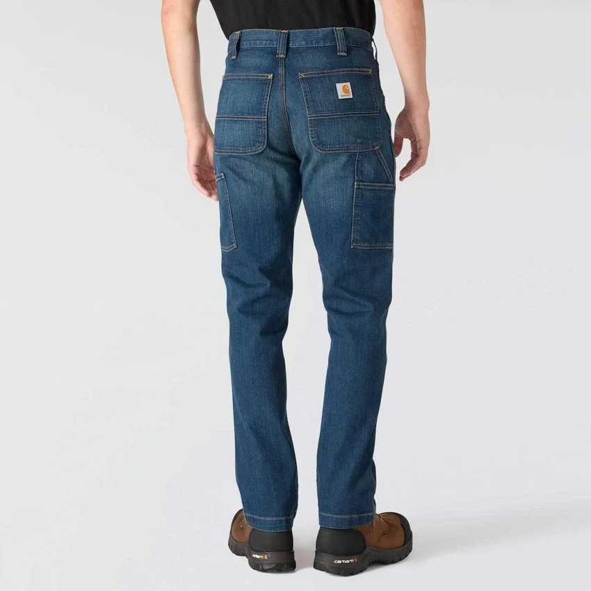 Men's Relaxed Straight Rugged Flex Work Jeans