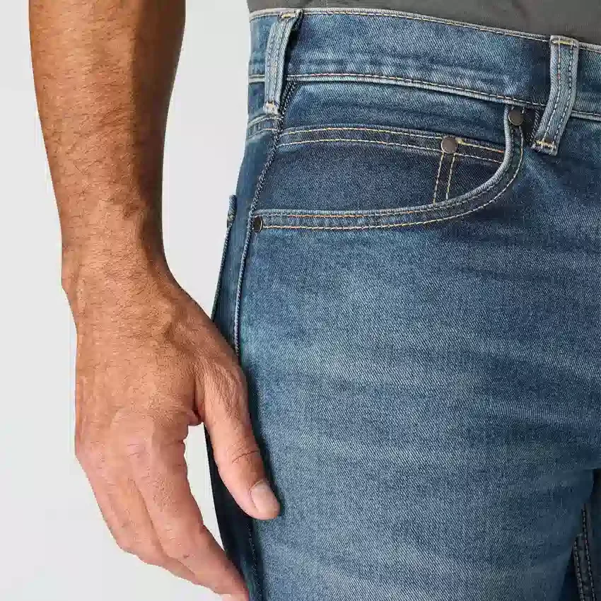 Men's Relaxed Straight Rugged Flex Work Jeans