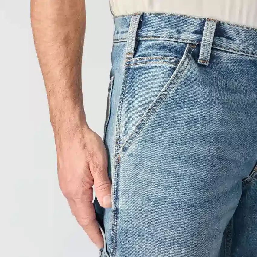 Men's Relaxed Straight Rugged Flex Work Jeans