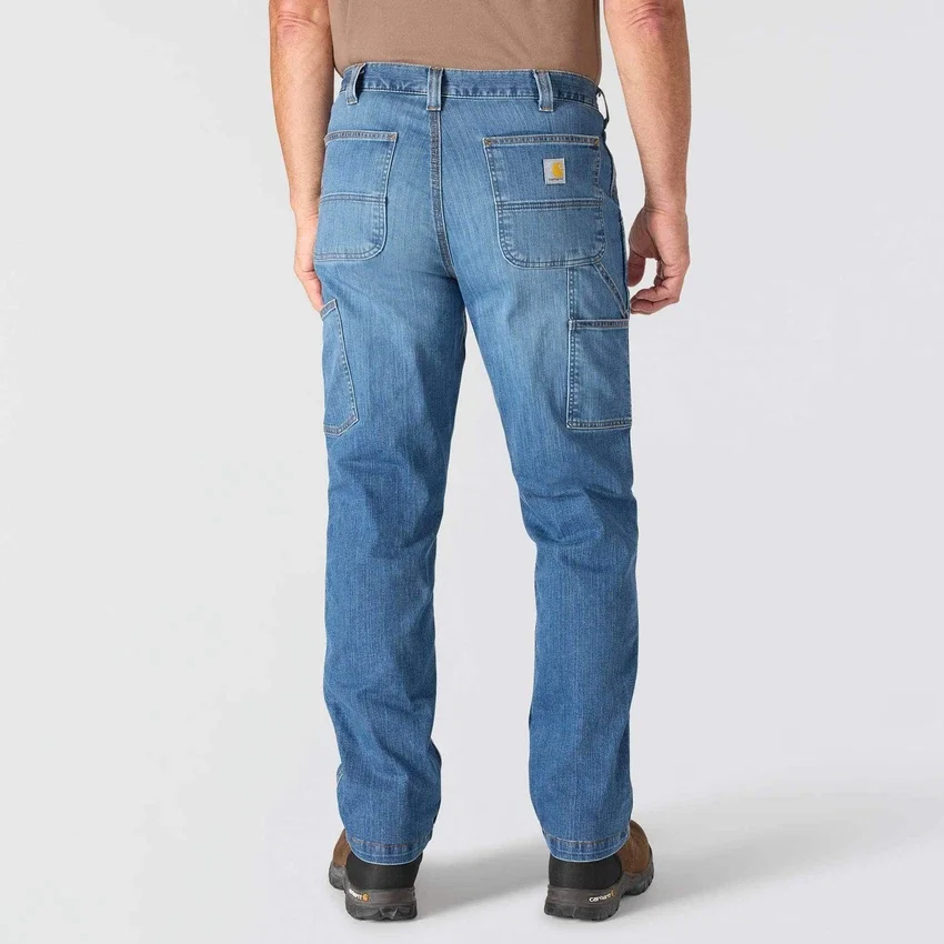 Men's Relaxed Straight Rugged Flex Work Jeans