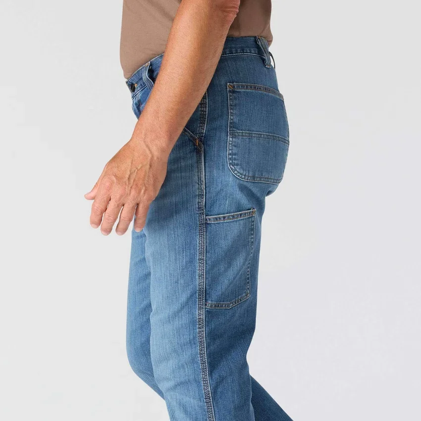 Men's Relaxed Straight Rugged Flex Work Jeans