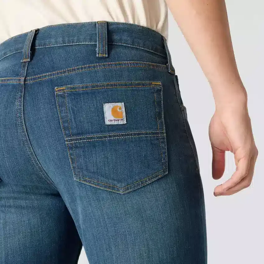 Men's Relaxed Straight Rugged Flex Work Jeans