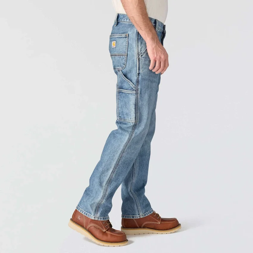 Men's Relaxed Straight Rugged Flex Work Jeans