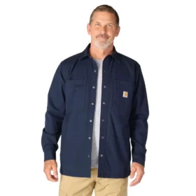 Men's Rigby Relaxed Fit Canvas Shirt Jac - Men's Shirt Jackets