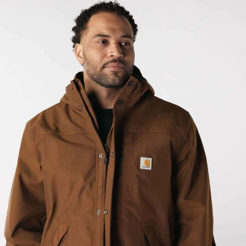 Men's Shoreline Breathable Waterproof Rain Jacket: Storm Defender Jacket