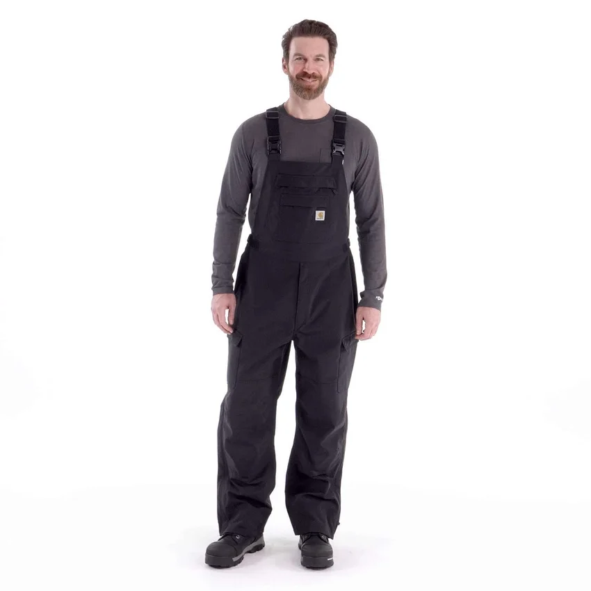 Men's Shoreline Heavyweight Waterproof Overalls: Storm Defender Bibs