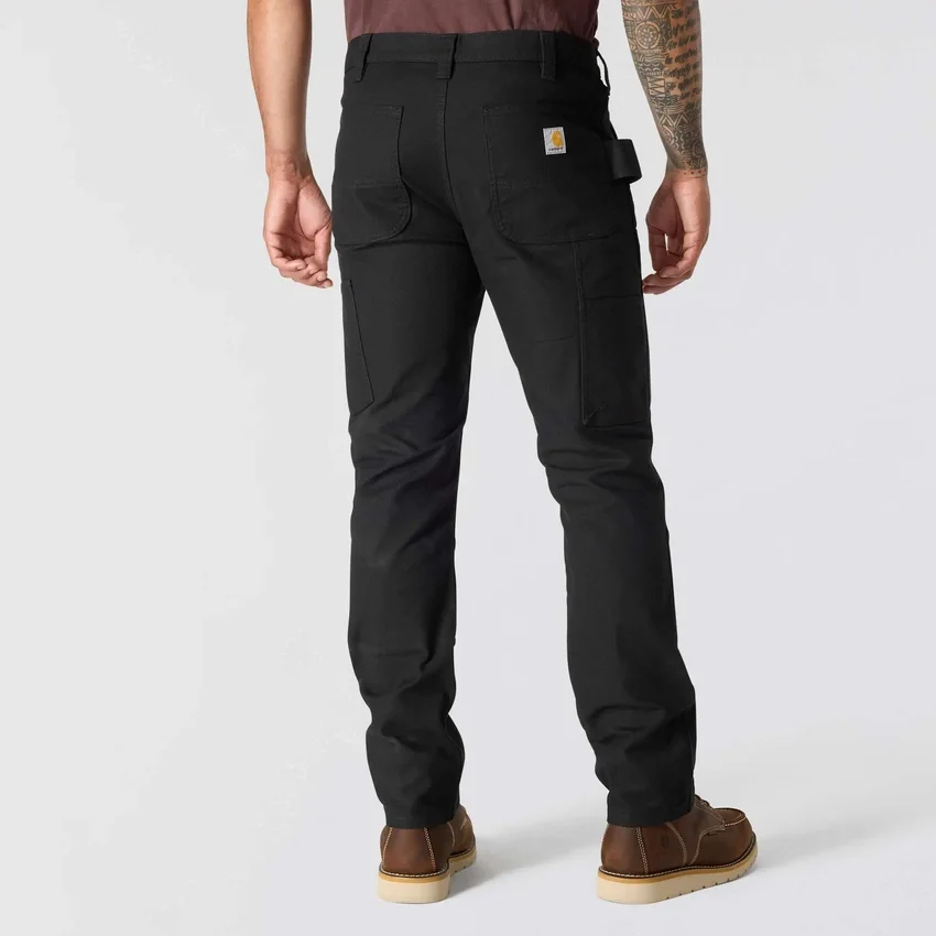 Men's Slim Tapered Rugged Flex Duck Double-Knee Work Pants